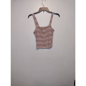 American Eagle size M Soft & Sexy Stripe Crop Tank Top